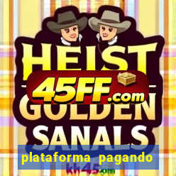 plataforma pagando no cadastro slots